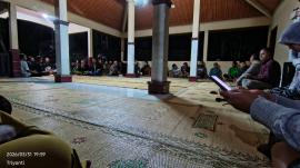 Lurah Tepus dan Ulu-Ulu Adakan Pertemuan dengan Masyarakat Kanigoro Bahas Pembangunan JUT Panjer